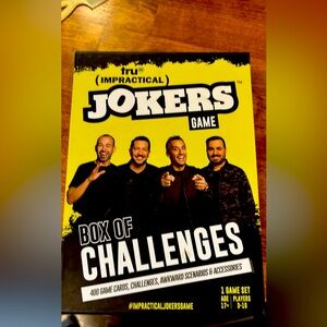 Tru Impractical Jokers Game Box of Challenges II. Ages 17+